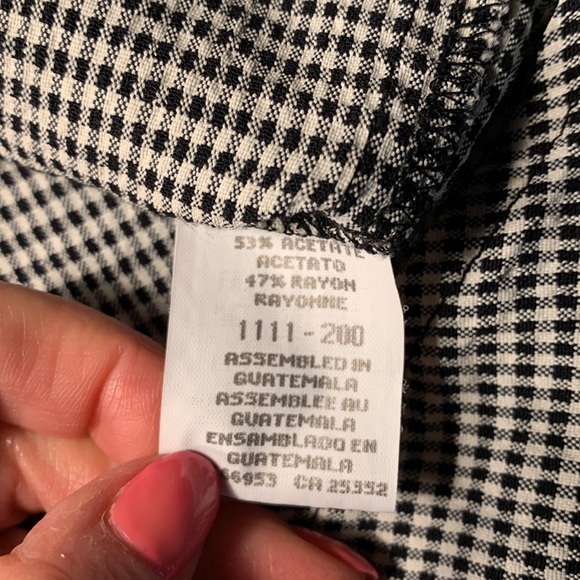 Vintage 2 Piece Short Sleeve Blouse & Midi Skirt Set - Picture 11 of 12